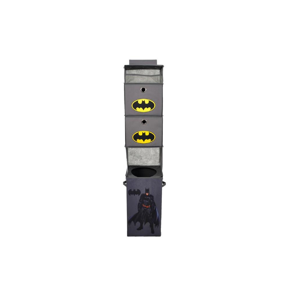 Modern Littles 10 5 In X 52 Batman Gray Closet Hanging Batman Gray Closet Hanging Organizer Including 2