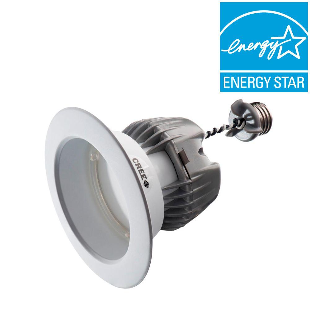EcoSmart 65W Equivalent Daylight BR20 4 in. Dimmable LED Downlight Bulb