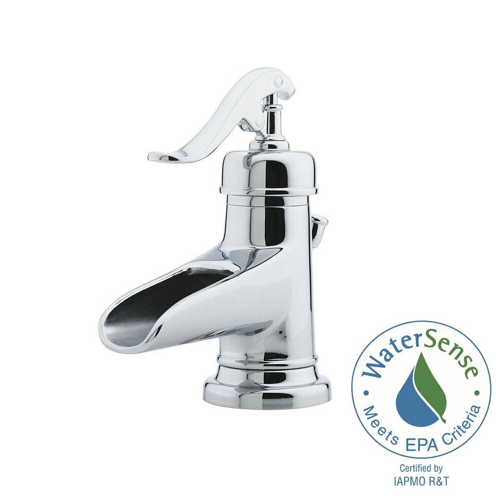 Pfister Ashfield 4 In Centerset Single Handle Bathroom Faucet Pfister Ashfield 4 In Centerset Single Handle Bathroom Faucet Polished Chrome