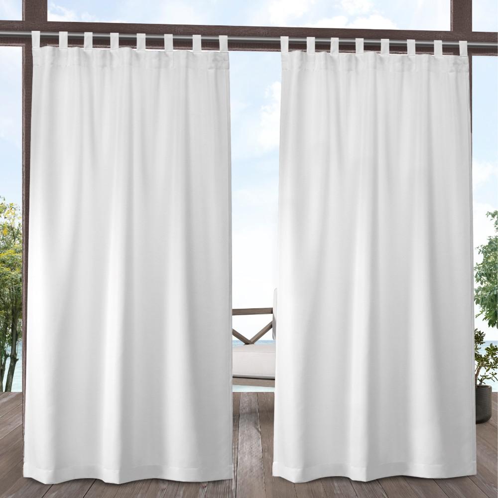 Exclusive Home Curtains Indoor Outdoor Solid 54 In W X 96