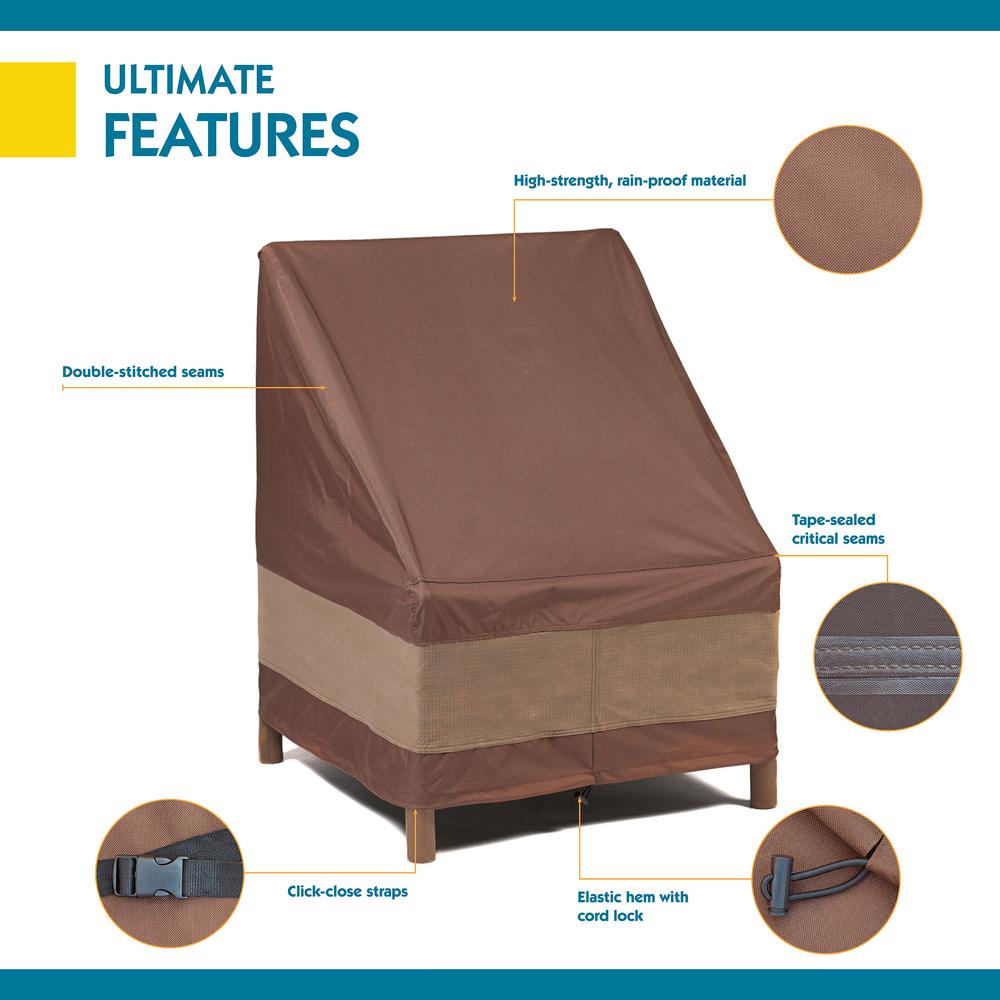 Duck Covers Ultimate 36 In W Patio Chair Cover Uch363736 The Home Depot