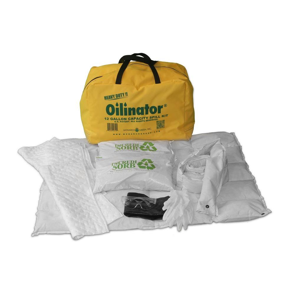 Oilinator 12 Gal. Heavy Duty Oil Absorbent Spill KitOSK12GAL The