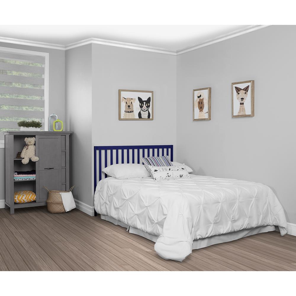 Dream On Me Universal Royal Blue Full Size Bed Rail 1 Pack 849 Royal Blue Full Size Bed Rail