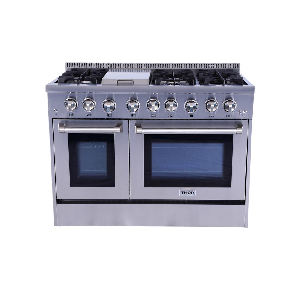 Gas Ranges The Home Depot Professional Gas Range In Stainless Steel