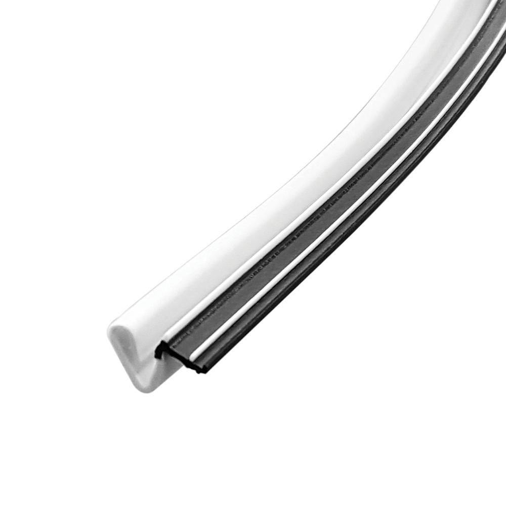 Frost King 3 4 In X 1 2 In X 84 In White Elite Lifetime Door Weatherseal Replacement