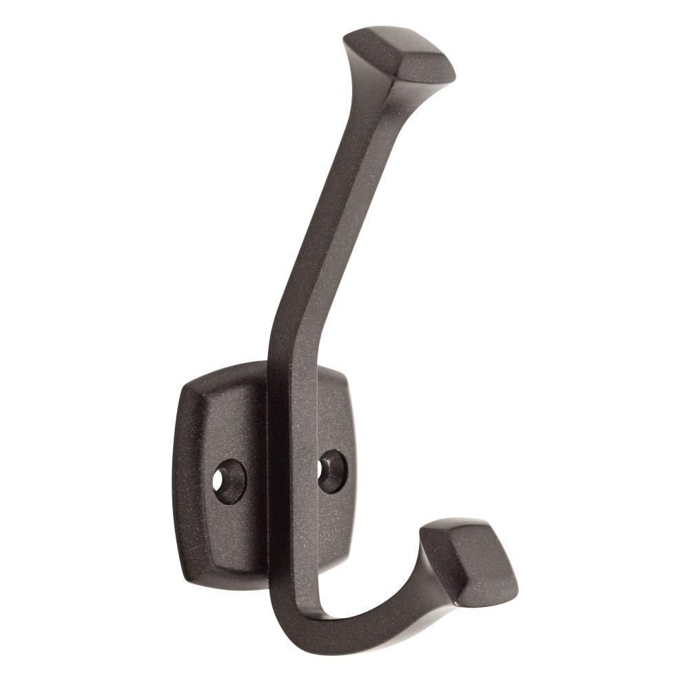 Liberty 4-3/8 in. Cocoa Bronze Beveled Square Wall Hook-B31094C-CO-C