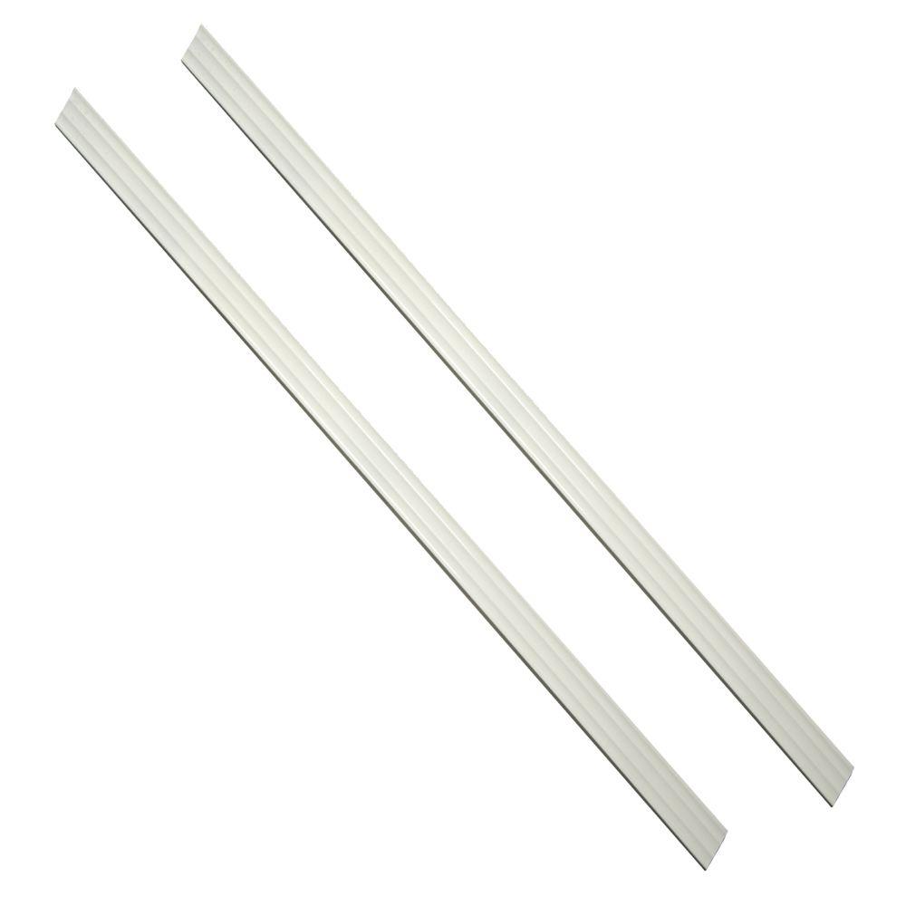 Mirredge 36 In Dove White Strips 2 Pack 88236 The Home Depot Dove White Strips 2 Pack