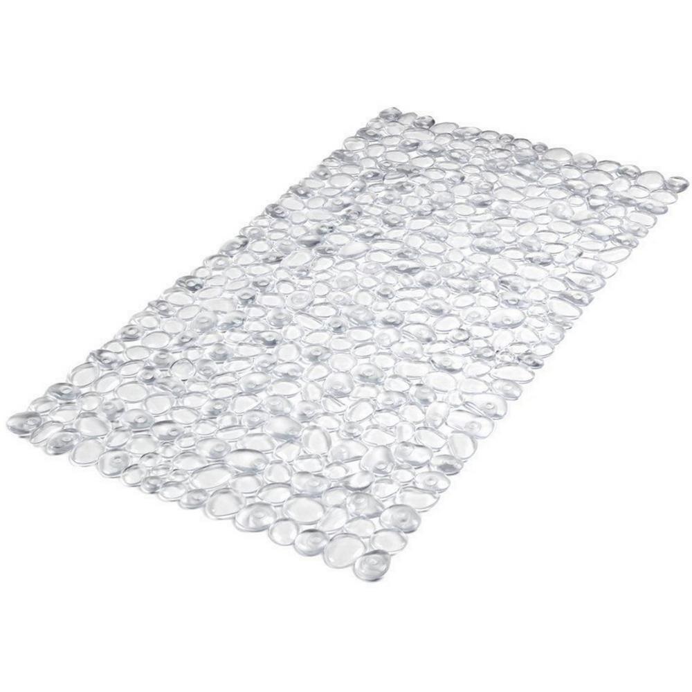 clear shower mat