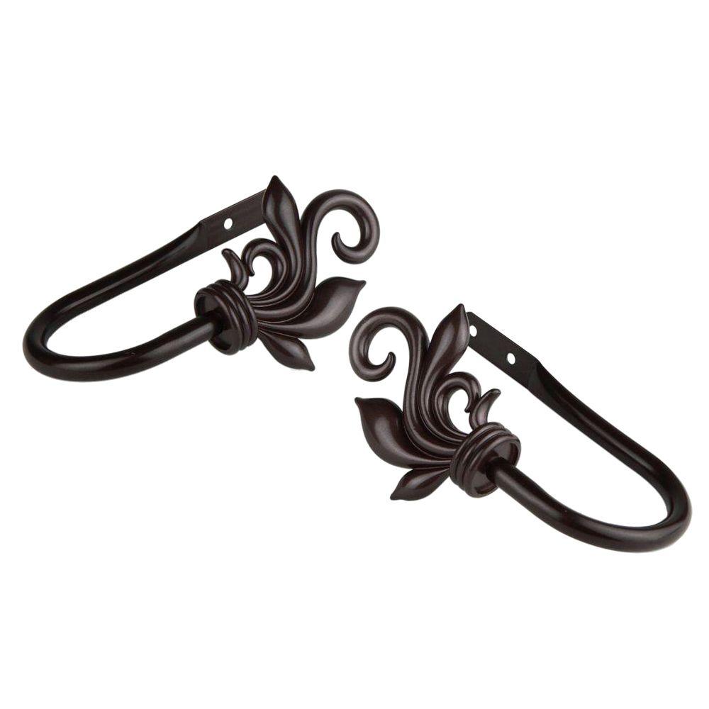 Rod Desyne Delilah Decorative Holdback Pair in Cocoa4874037 The