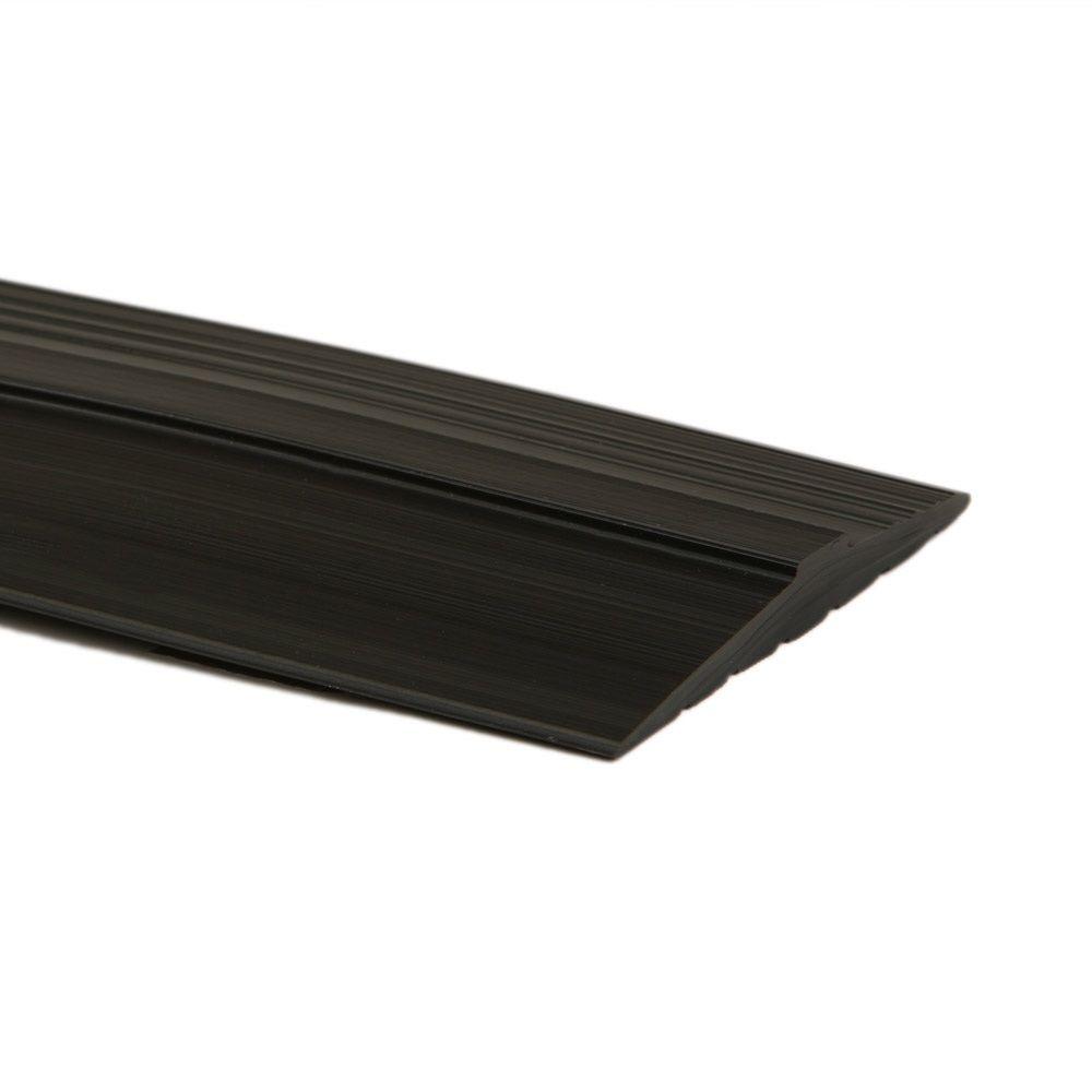 G Floor 20 Ft Length Midnight Black Door Threshold Trim