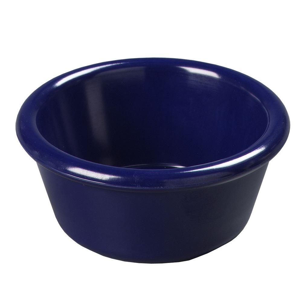 Carlisle 6 oz. Melamine Smooth Sided Ramekin in Cobalt Blue (Case of 48
