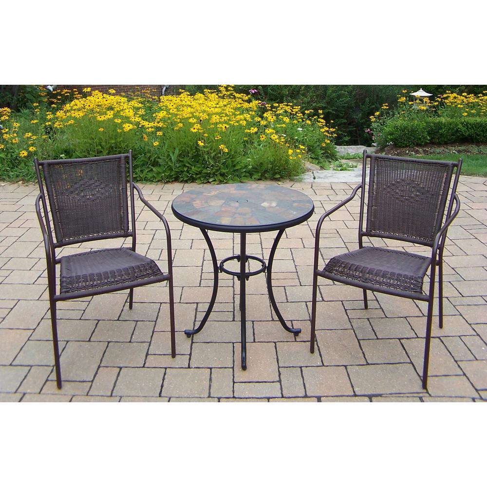 Coffee Table Wicker Patio Furniture Free Shipping Bistro Sets Stone Art 3 Piece Wicker Outdoor Bistro Set