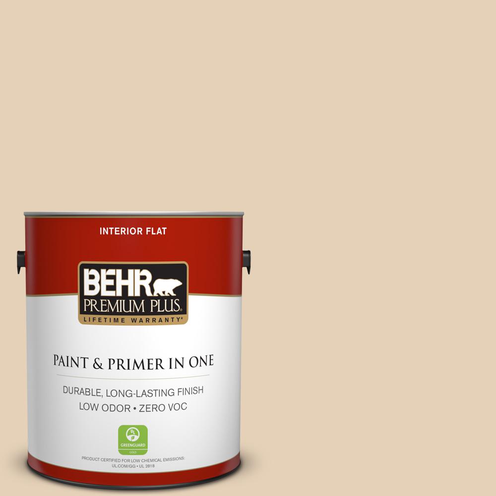 BEHR Premium Plus 1gal. S2802 Beach Grass Flat Interior Paint105001