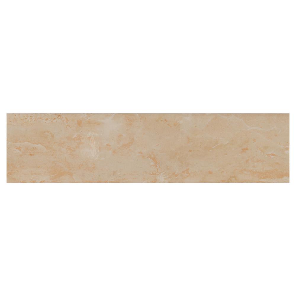 MSI Onyx Crystal Bullnose 3 in. x 18 in. Porcelain Wall ...