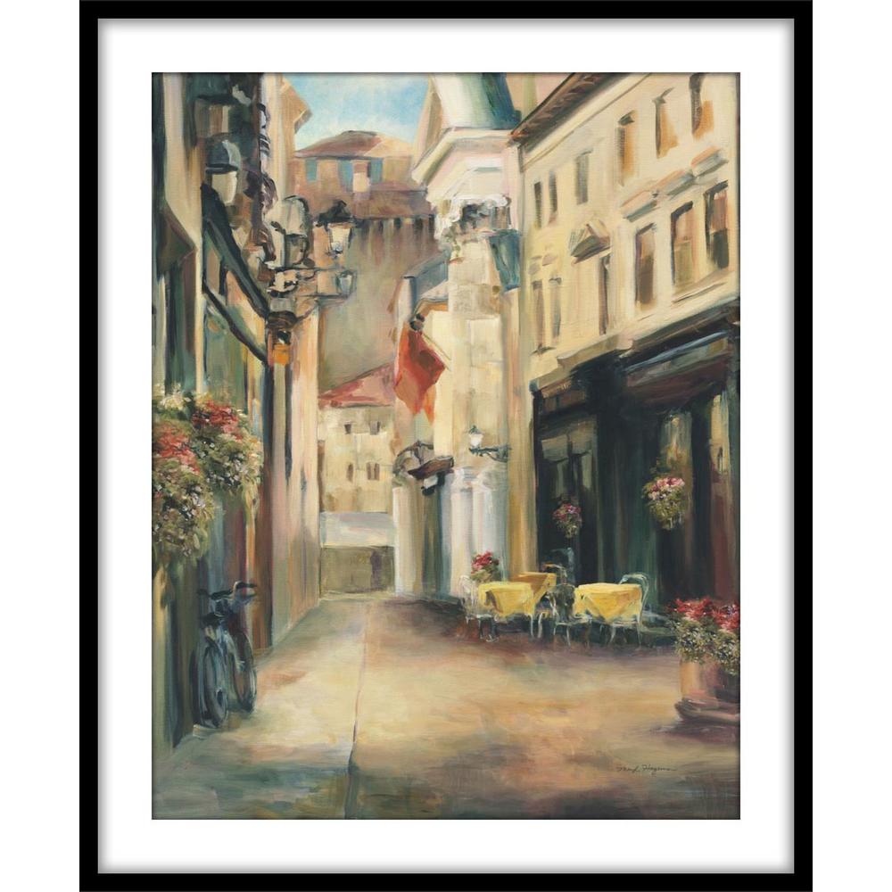 PTM Images 9.75 in. x 11.75 in. "Old Town II"Framed Wall Art 176453