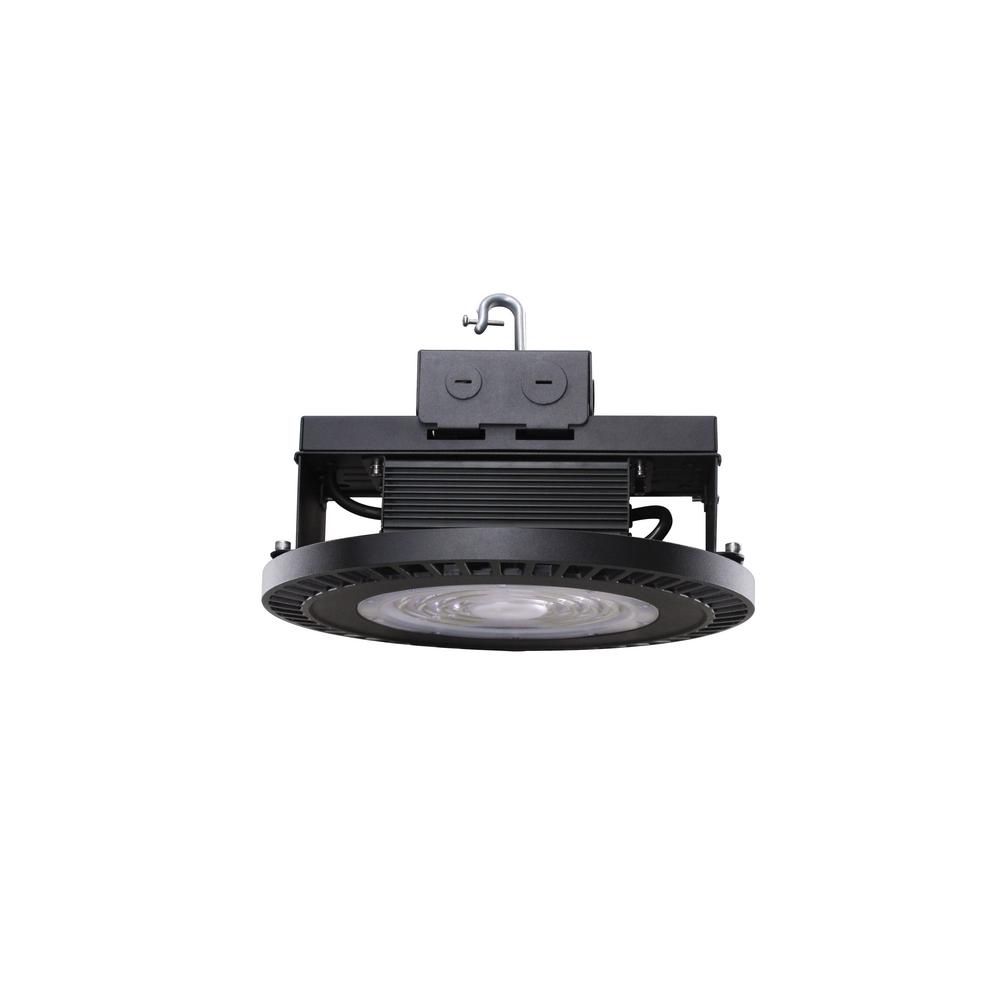 Eveready 1.16 ft. 500-Watt Equivalent Integrated LED Black UFO High Bay