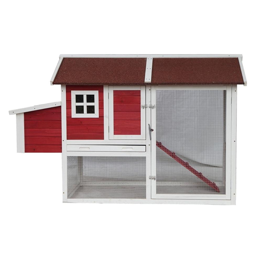 Aleko Multi Level Wood Chicken Coop