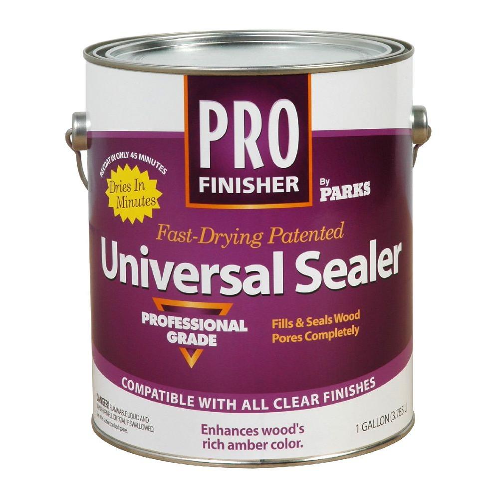 Rust Oleum Parks Pro Finisher 1 Gal Clear Flat Universal Sealer 4 Pack