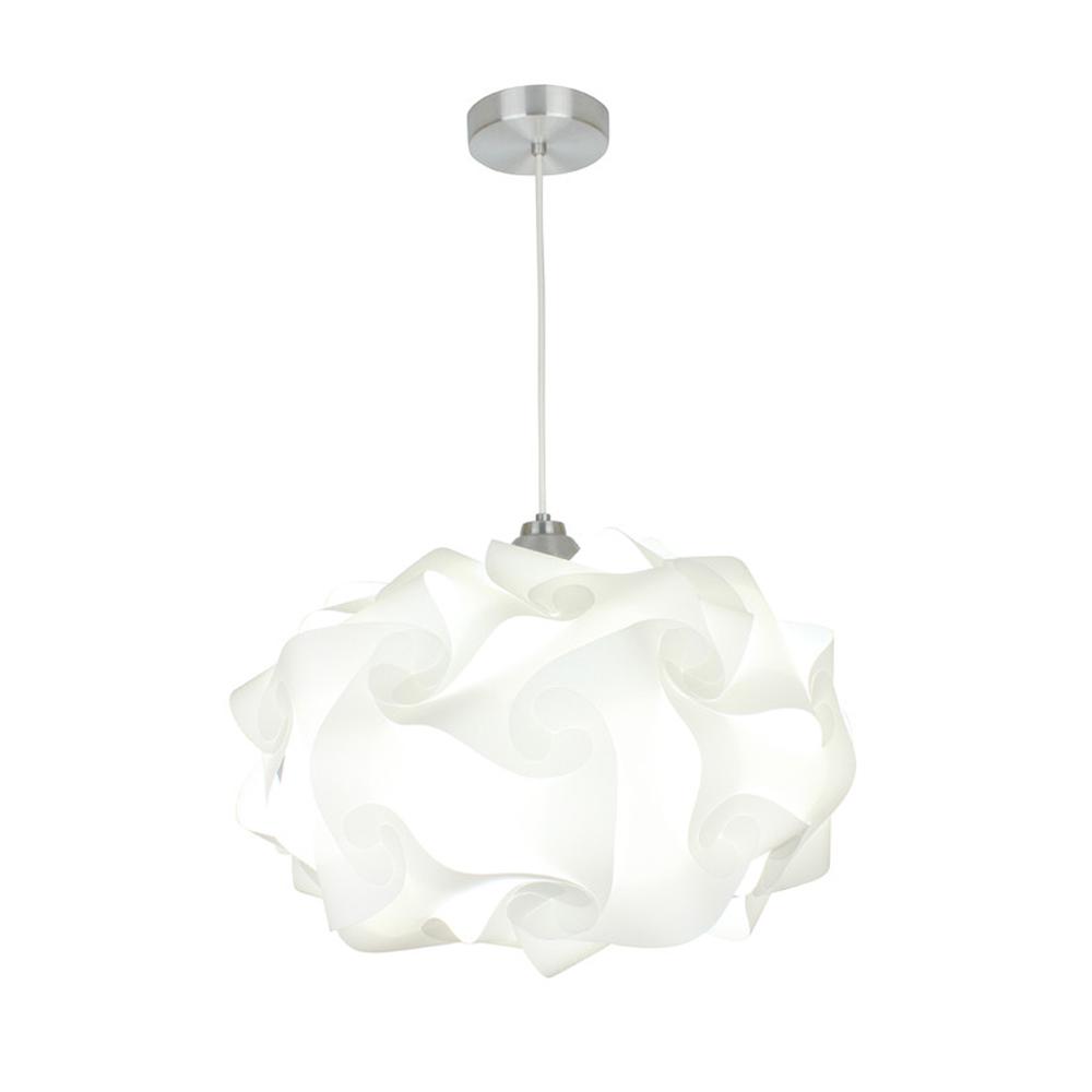 Eqlight Cloud 1 Light White Large Pendant Globe Pp4l01 The Home