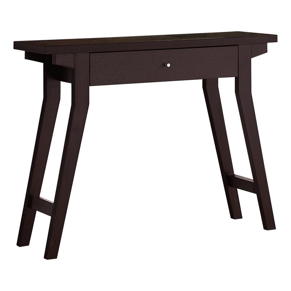 Unbranded Espresso Console TableHD2795 The Home Depot