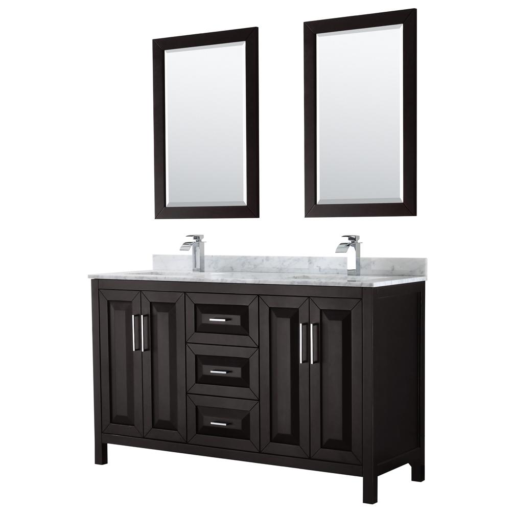 Reviews For Wyndham Collection Daria 60 In Double Bathroom Vanity