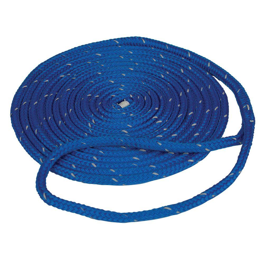 Double Braided 3//8/" x 35 FT Boat Marine Nylon Dock Lines Mooring Rope 6 Colors