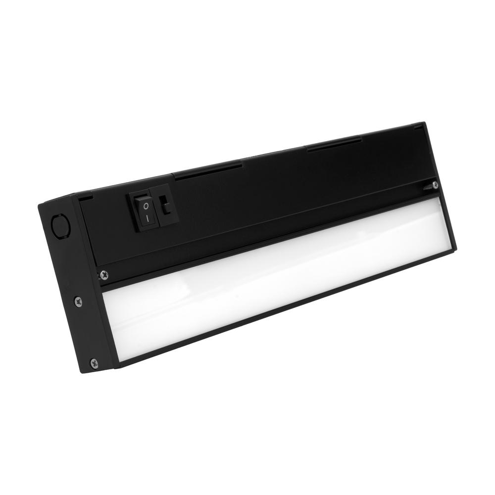 NICOR NUC5 Series 12.5 in. Black Selectable LED Under Light