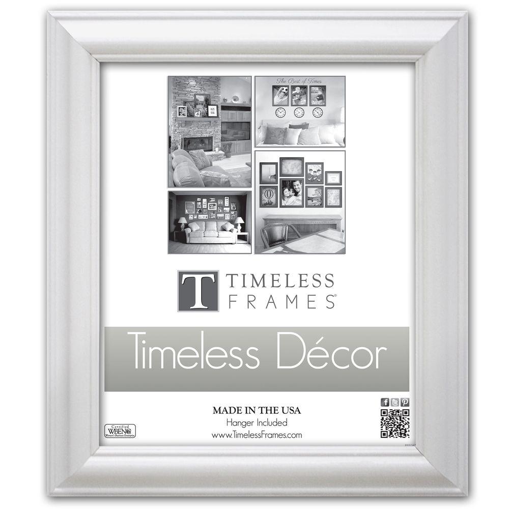 Timeless Frames Brenna 1-Opening 10 in. x 13 in. White Picture Frame was $25.3 now $13.45 (47.0% off)