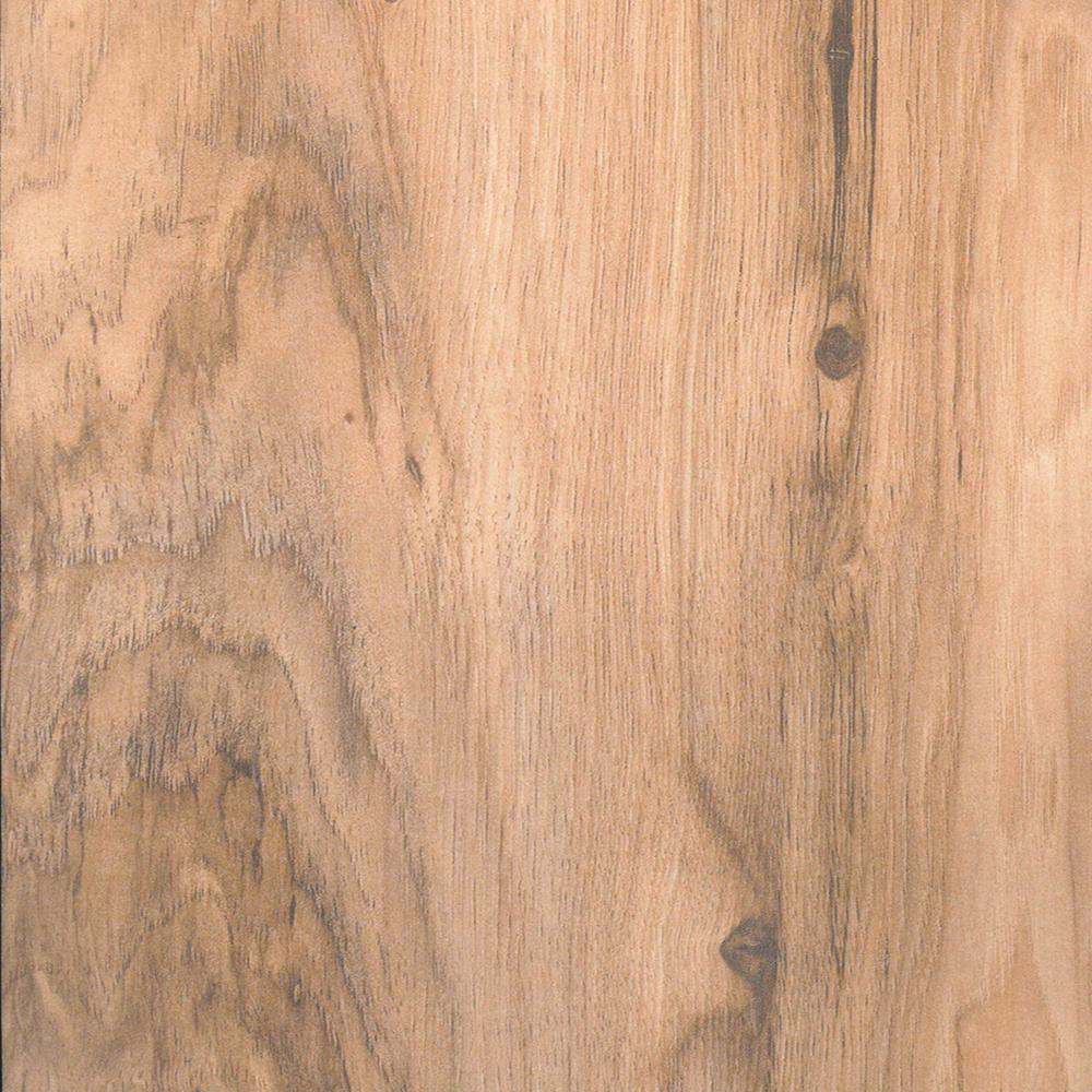 TrafficMASTER Natural Pecan Laminate Flooring 5 in. x 7 in. Take Home