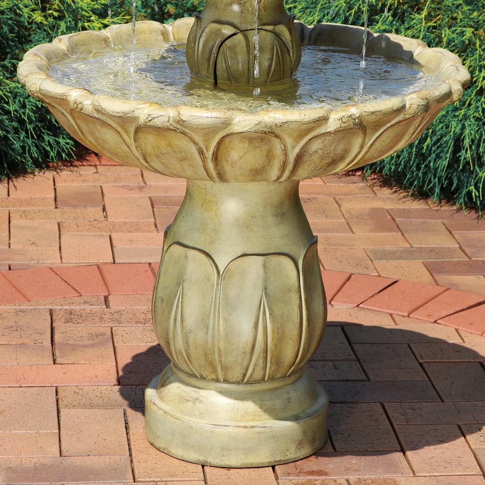 Sunnydaze Decor 3 Tier Polyresin Classic Tulip Outdoor Garden Tiered Water Fountain Xca 131502gds The Home Depot - Outdoor Garden Fountains Home Depot Sunnydaze Decor 3 Tier Polyresin Classic Tulip Outdoor Garden Tiered Water Fountain Xca 131502gds The Home Depot - Outdoor Garden Fountains Home Depot