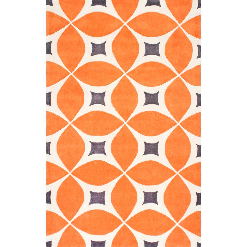 Nuloom Gabriela Deep Orange 10 X 14 Area Rug - 10 By 14 Area Rugs Nuloom Gabriela Deep Orange 10 X 14 Area Rug - 10 By 14 Area Rugs