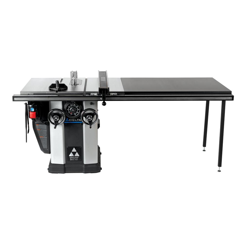 Delta 3 Hp Left Tilt Unisaw Table Saw With 52 In Biesemeyer Fence