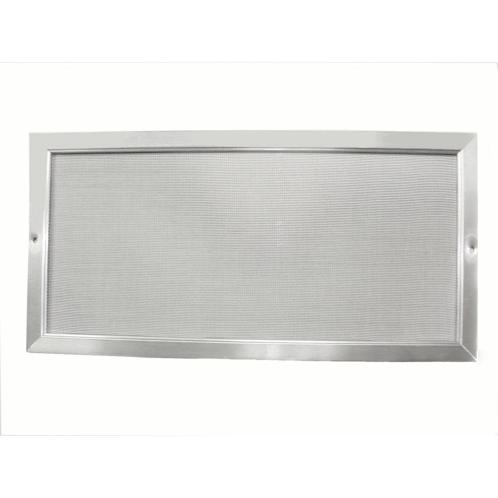 7 in. x 16 in. Aluminum Screen VentSV716 The Home Depot