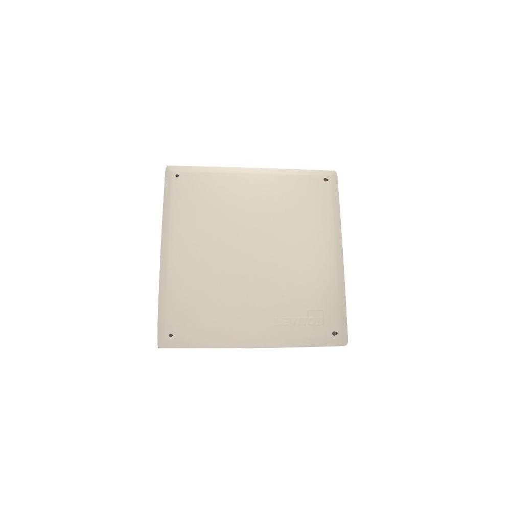 Leviton 14 in. Structured Media Enclosure Flush Mount Cover, White (6 ...