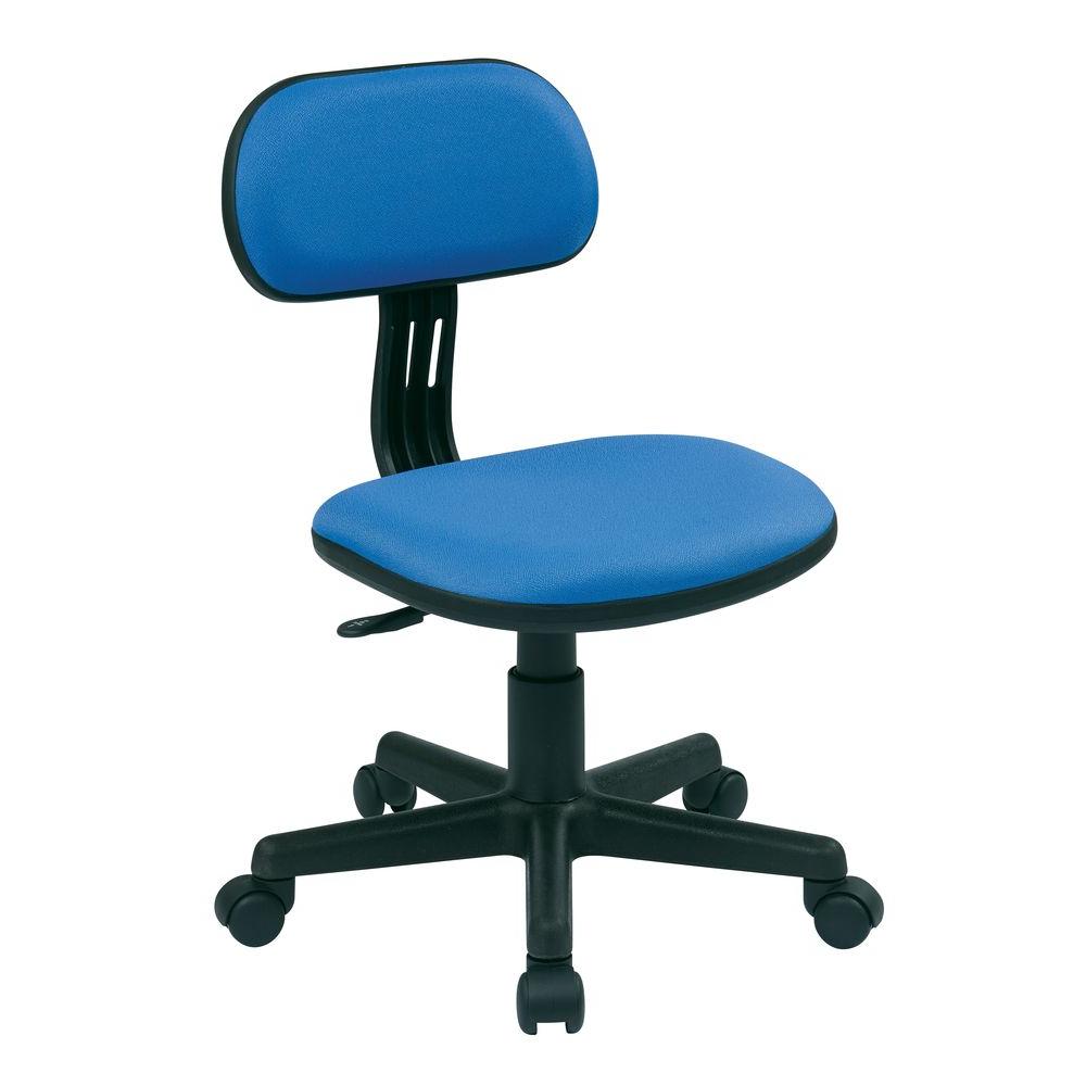 Blue Office Chairs Home Furniture The Depot Blue Fabric Office Chair