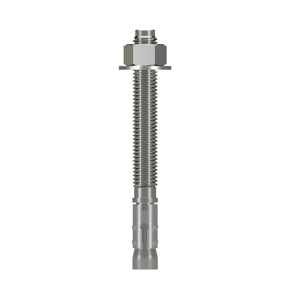 1//2/" x 5-1//2/" Concrete Wedge Anchor Stainless Steel GRADE 316 1//2-13 QTY 25