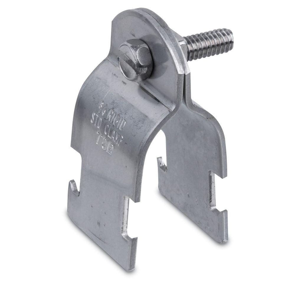 UPC 616013140987 product image for 1-1/4 in. Electrogalvanized Conduit Clamp (50 per Case), Silver | upcitemdb.com