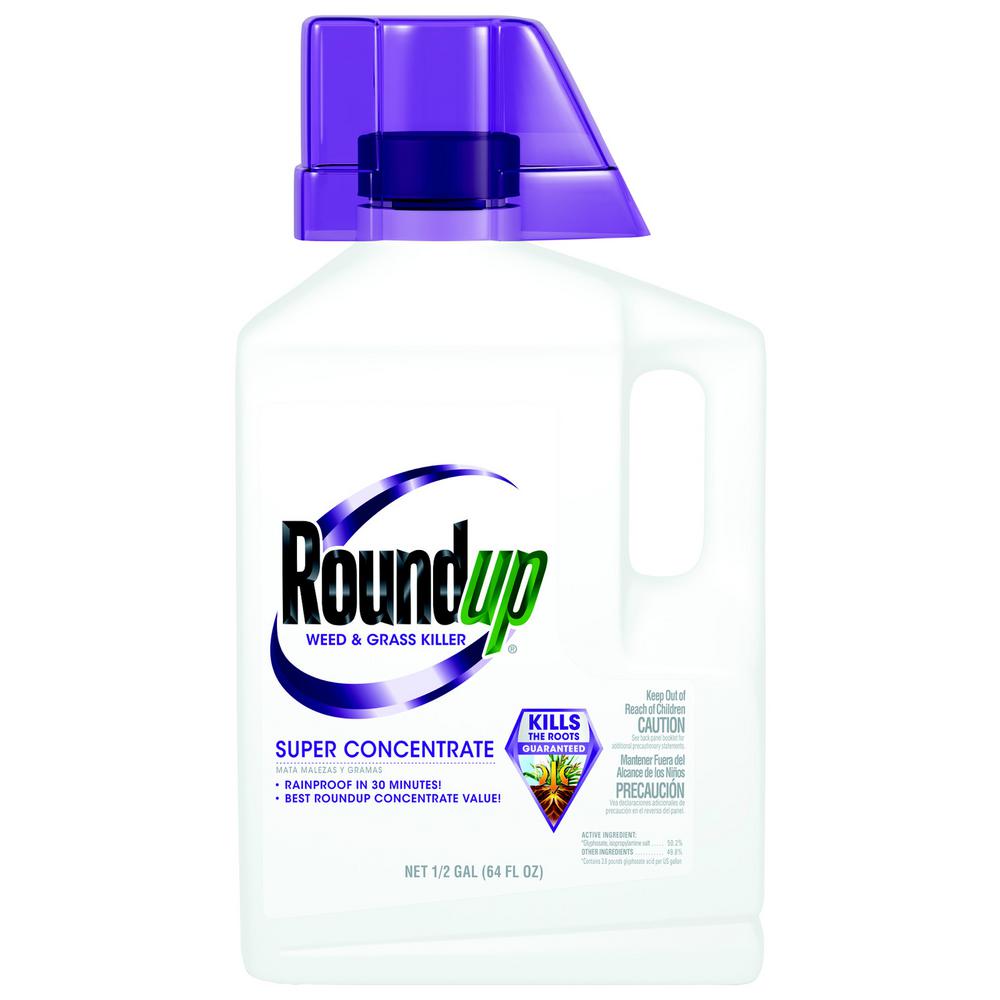 Roundup 0.5 Gal. Weed and Grass Killer Super Concentrate 