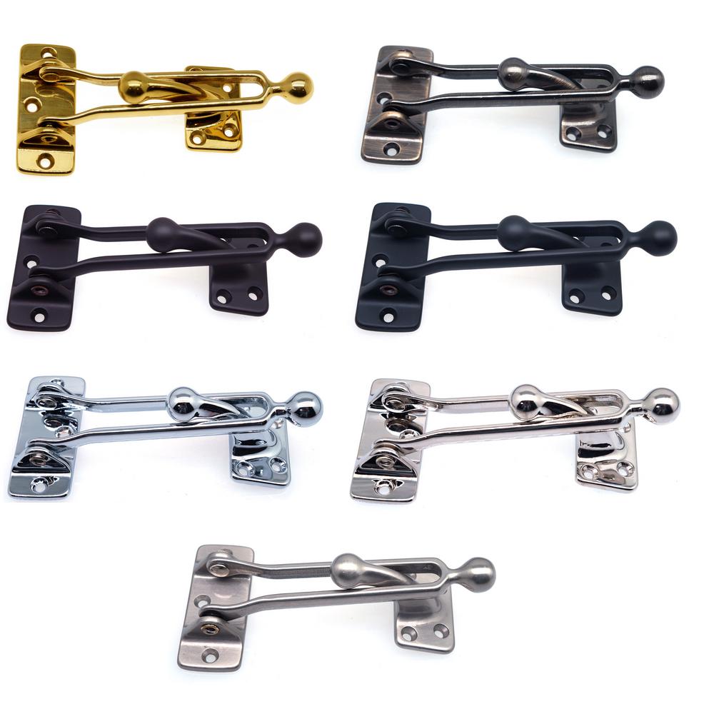 Solid Brass Swing Arm Security Guard With Ball End In Polished