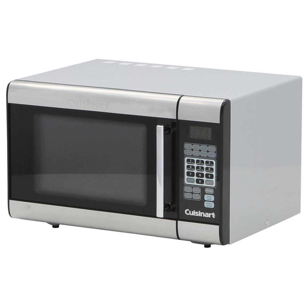 Cuisinart 1.0 cu. ft. Countertop Microwave in Stainless Steel-CMW-100