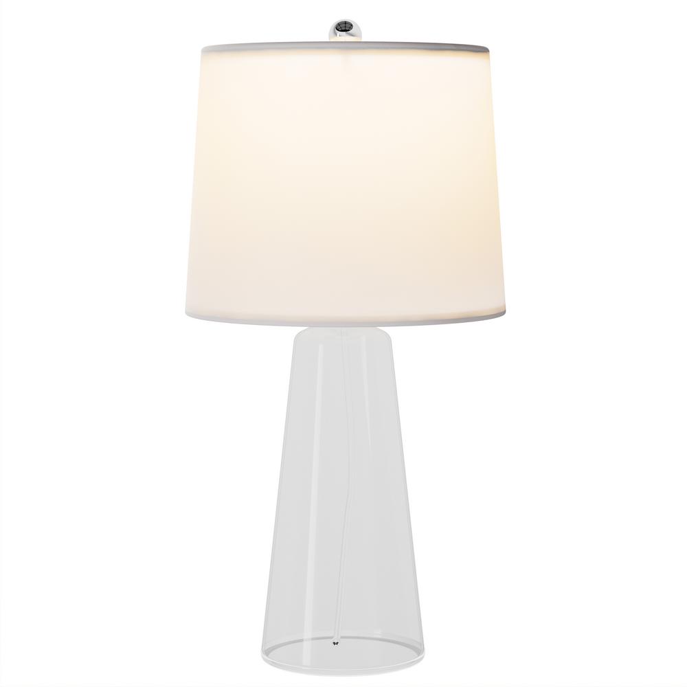 clear base table lamps