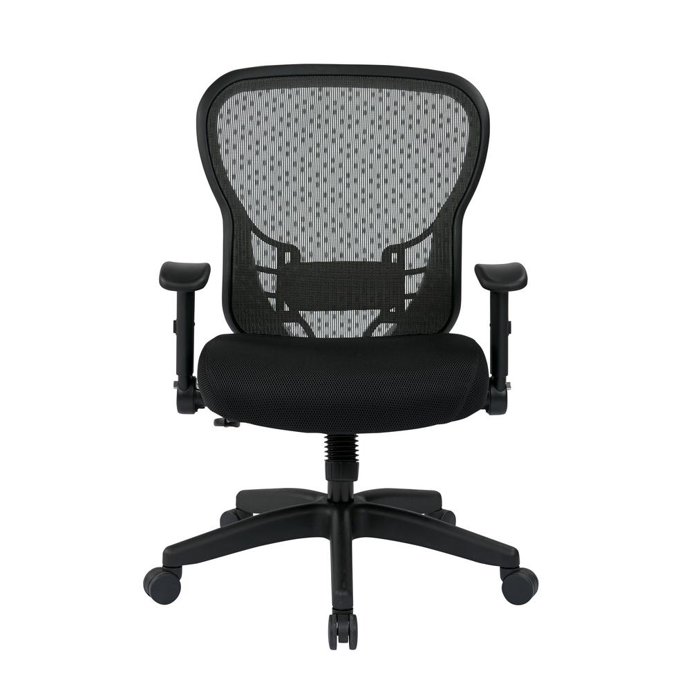 Office Star S Deluxe R2 Spacegrid Back Chair With