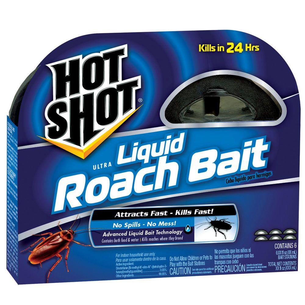 Hot Shot Ultra Liquid Roach Bait (6-Count) by Hot Shot