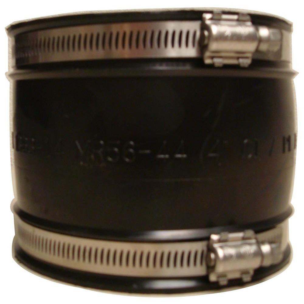Mission Rubber 4 in. EPDM Rubber Coupling1404037 The Home Depot