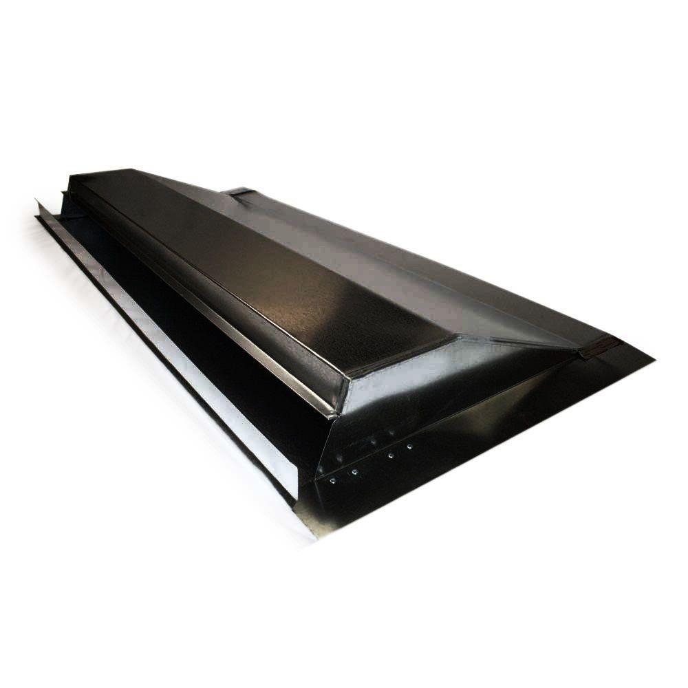 Gibraltar Building Products 4 ft. Galvanized Steel Off Ridge Vent in