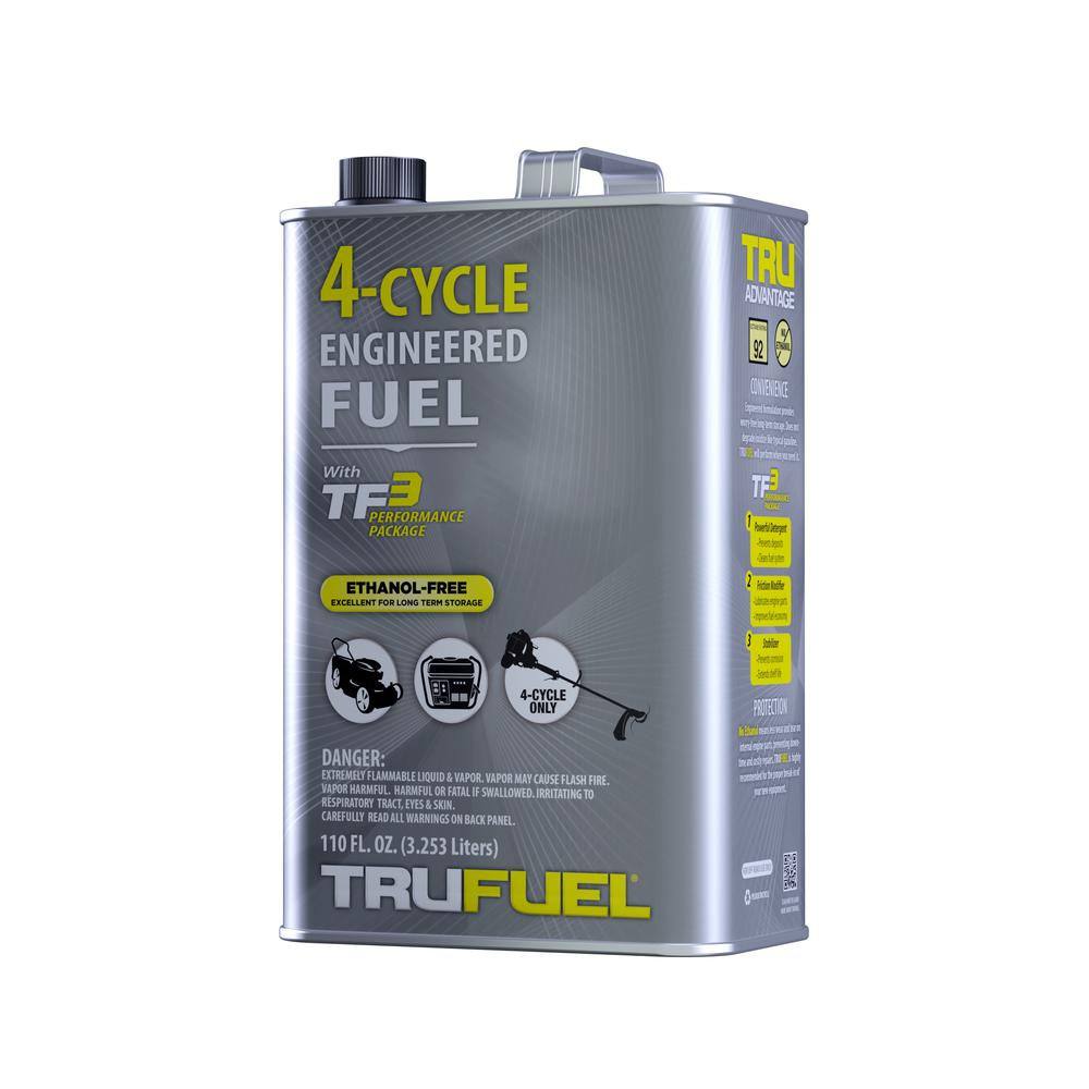 Trufuel 110 Oz 4 Cycle Ethanol Free Fuel 6527206 The Home Depot