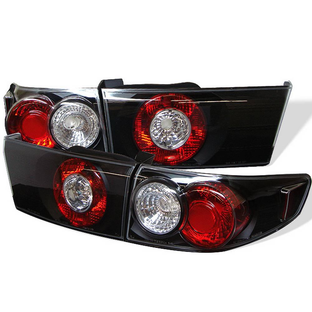 Spyder Auto Honda Accord 03 05 4dr Euro Style Tail Lights Black 5003980 The Home Depot