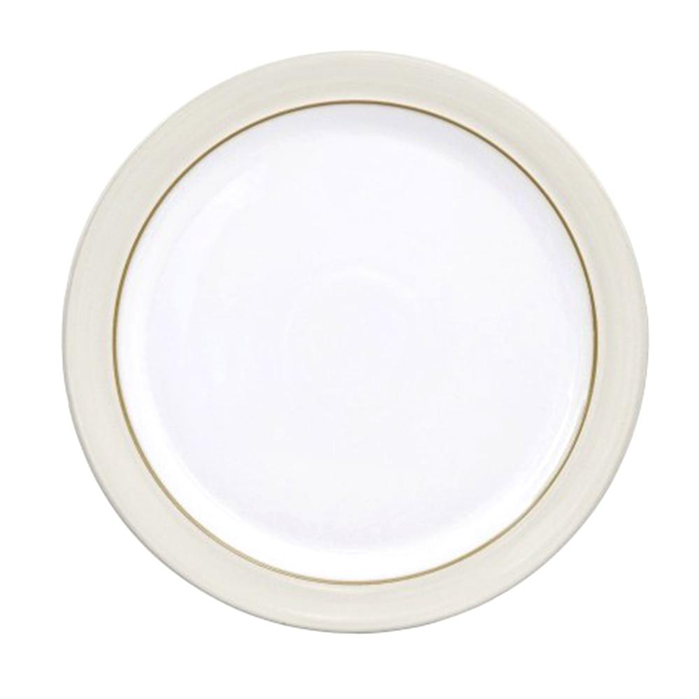 Natural Canvas White Small Plate