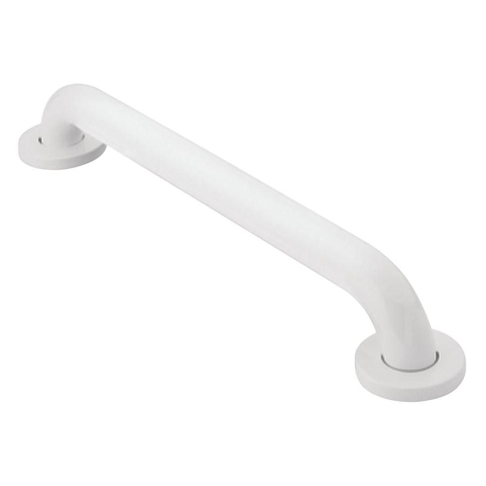 MOEN Home Care 36 In X 1 1 2 In Concealed Screw Grab Bar In Glacier moen-home-care-36-in-x-1-1-2-in-concealed-screw-grab-bar-in-glacier