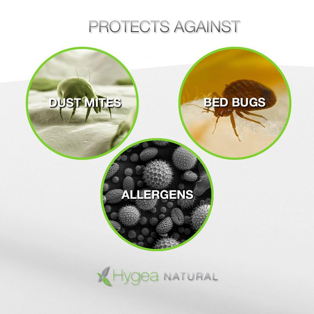 Hygea Natural Waterproof Dust Mite Lice And Allergen Proof